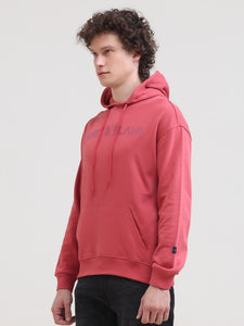 Kangaroo Pockets Loop Knit Hoodie