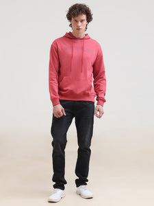 Kangaroo Pockets Loop Knit Hoodie