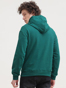 Kangaroo Pockets Loop Knit Hoodie