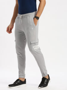 Regular Fit Ulitimate Grey Mid Rise Joggers