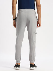 Regular Fit Ulitimate Grey Mid Rise Joggers