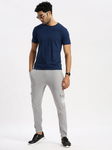 Regular Fit Ulitimate Grey Mid Rise Joggers