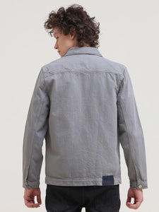 Overdyed Regular Fit Denim Casual Jacket