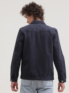 Overdyed Regular Fit Denim Casual Jacket