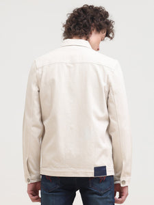 Overdyed Regular Twill Denim Casual Jacket