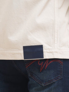 Overdyed Regular Twill Denim Casual Jacket