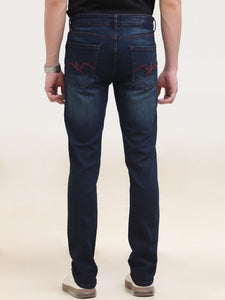 Standard Straight Fit Mid Rise Denim Jeans