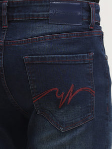 Standard Straight Fit Mid Rise Denim Jeans