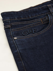 Slim Fit Mid Rise Dark Navy Jeans