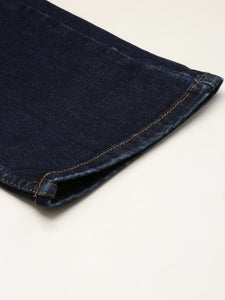 Slim Fit Mid Rise Dark Navy Jeans