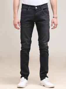 Slim Fit Denim Mid Rise Jeans