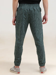 Loop Knit Cotton Printed Jogger