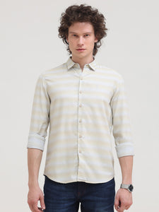 Cotton Jacquard Regular Fit Shirt