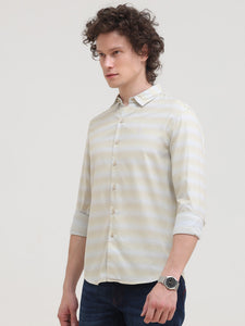 Cotton Jacquard Regular Fit Shirt