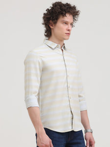 Cotton Jacquard Regular Fit Shirt