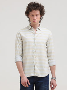 Cotton Jacquard Regular Fit Shirt