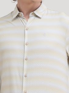 Cotton Jacquard Regular Fit Shirt