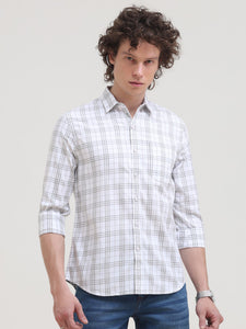 Front Pocket Cotton Twill Shirt