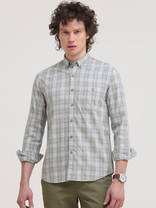 Front Pocket Cotton Twill Shirt