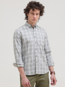 Front Pocket Cotton Twill Shirt