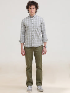 Front Pocket Cotton Twill Shirt