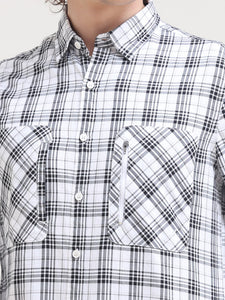 Secured Front Pocket Button Down Shirt