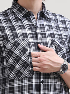 Secured Front Pocket Button Down Shirt