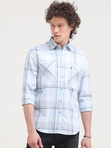 Secured Front Pocket Button Down Shirt