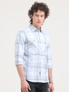 Secured Front Pocket Button Down Shirt