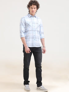 Secured Front Pocket Button Down Shirt