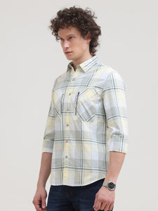 Secured Front Pocket Button Down Shirt