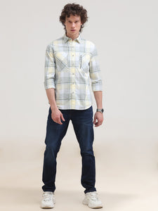 Secured Front Pocket Button Down Shirt