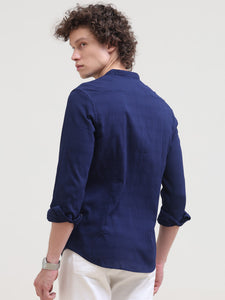 Seersuckeer Slim Fit Button Down Shirt