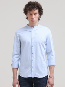 Jacquard Slim Fit Button Down Shirt