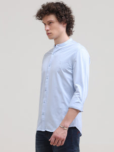 Jacquard Slim Fit Button Down Shirt