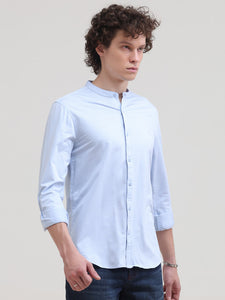 Jacquard Slim Fit Button Down Shirt