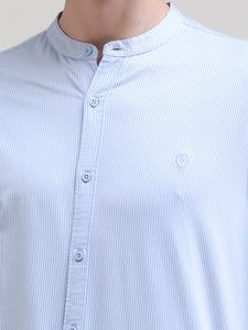 Jacquard Slim Fit Button Down Shirt