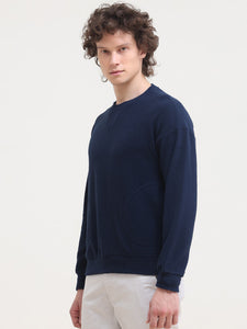 Reverse Fleece Crew Neck Sweatshirt