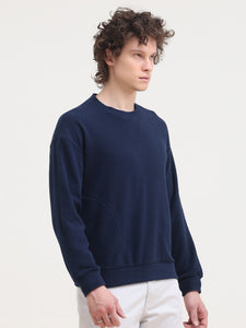 Reverse Fleece Crew Neck Sweatshirt