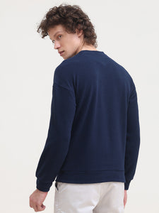 Reverse Fleece Crew Neck Sweatshirt