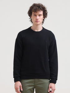 Reverse Fleece Crew Neck Sweatshirt