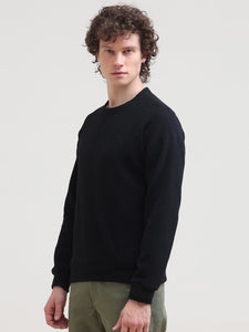 Reverse Fleece Crew Neck Sweatshirt