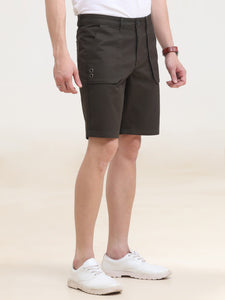 Regular Fit Woven Cotton Short