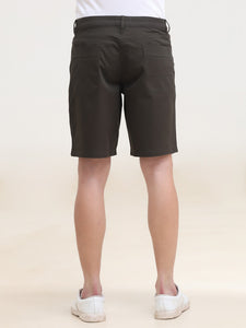 Regular Fit Woven Cotton Short