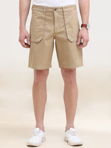 Regular Fit Woven Cotton Short