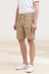 Regular Fit Woven Cotton Short