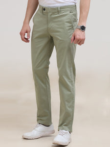 Cotton Slim Fit Casual Trouser