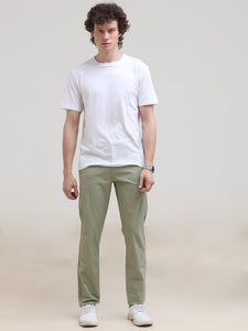 Cotton Slim Fit Casual Trouser