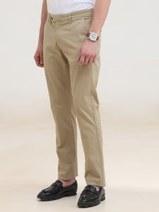 Cotton Slim Fit Casual Trouser