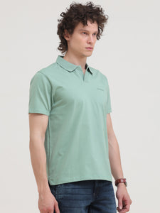 After Hours Mercerised Feldspar Cotton Interlock Polo T-Shirt